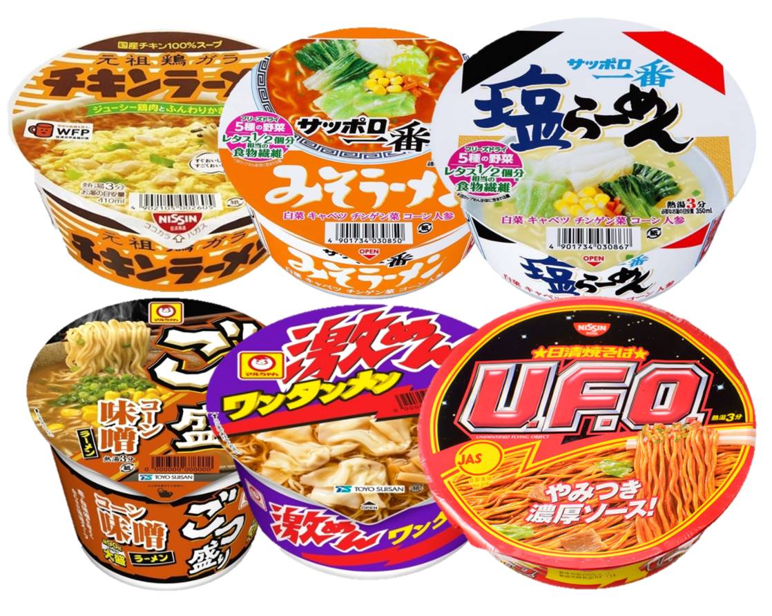 Classic Instant Ramen Set 12 Servings Instantramenshop