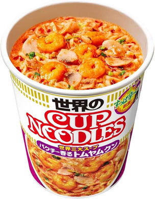 Nissin Tom Yum Cup Noodles 日清 カップヌードル トムヤムクンヌードル, 12 cups/servings