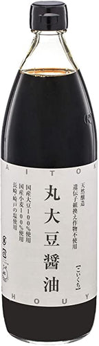 Daitoku Marudaizu Soy Sauce 大徳醤油 丸大豆醤油, 900ml