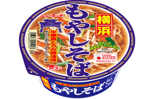 New Touch Yokohama Moyashi Soba Ramen 横浜もやしそば, 12 cups