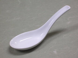 Renge Ramen Spoon Type A, white - 4 spoons
