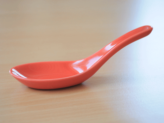 Red Renge Ramen Spoon - 4 spoons