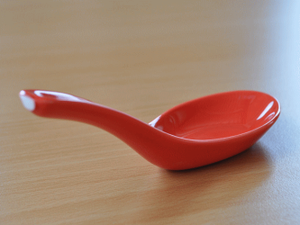 Red Renge Ramen Spoon - 4 spoons
